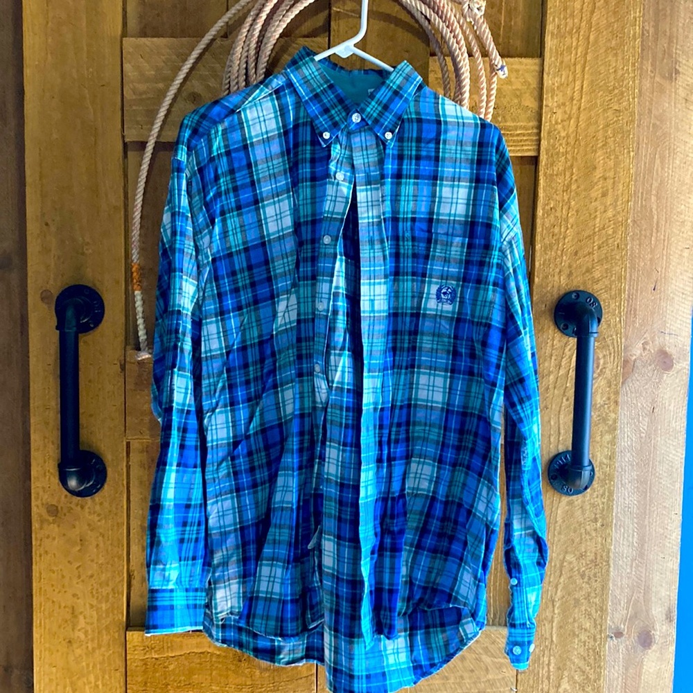 Cinch Mens Old School Shirt - Large